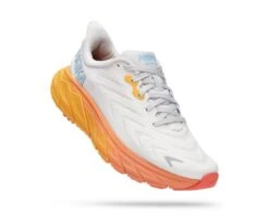 Hoka One One Hoka Arahi 6 Hardloopschoenen Wit/oranje Dames