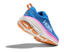 Hoka One One Hoka Bondi 8 Hardloopschoenen Blauw/roze Dames -Craft Winkel hoka dames bondi 8 1127952 csaa 04