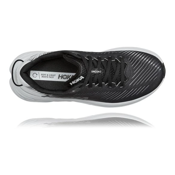 Hoka One One Hoka Rincon 3 Hardloopschoenen Zwart Dames 6 Hoka One One Hoka Rincon 3 Hardloopschoenen Zwart Dames - Afbeelding 4