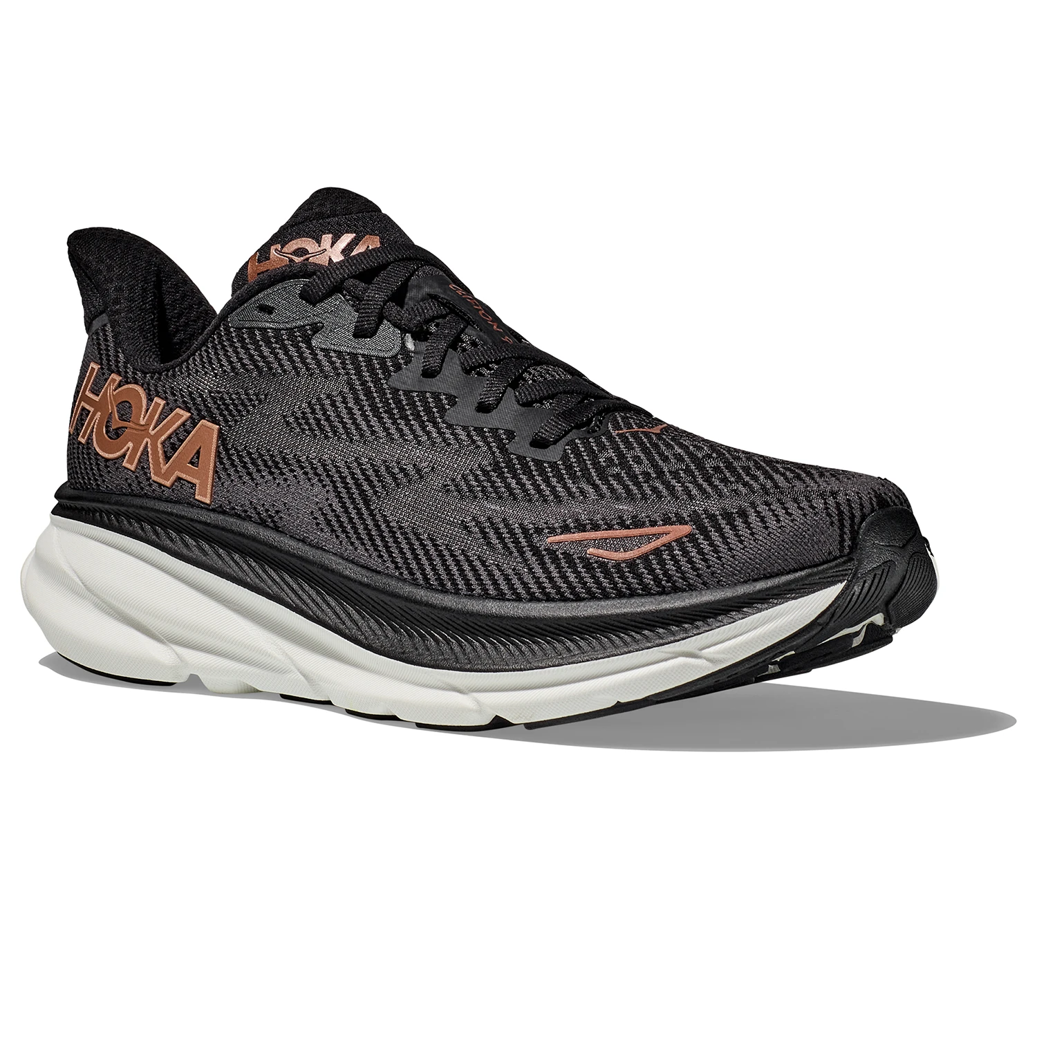 Hoka One One Hoka Clifton 9 Hardloopschoenen Zwart/bruin Dames 9 Hoka One One Hoka Clifton 9 Hardloopschoenen Zwart/bruin Dames - Afbeelding 7