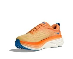 Hoka One One Hoka Bondi 8 Hardloopschoenen Oranje/blauw Heren -Craft Winkel hoka heren bondi 8 1123202 imon 03