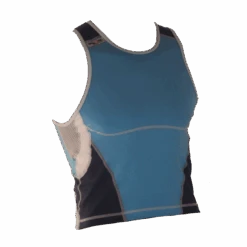 Ironman Tri Top Mouwloos New Olympic Blauw Heren