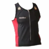Ironman Tri Top Front Zip Mouwloos T-zip Zwart/rood Heren -Craft Winkel imt525 1505
