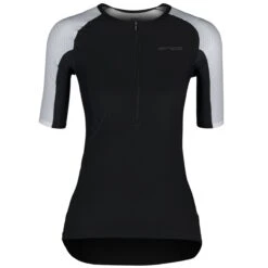 Orca Athlex Tri Top Korte Mouw Zwart/wit Dames
