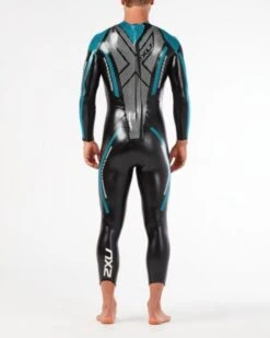 2XU P:2 Propel Lange Mouw Wetsuit Zwart/blauw Heren -Craft Winkel mw4990c blk drb 003