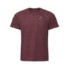 Odlo Millenium Linencool Hardloopshirt Korte Mouw Rood Heren
