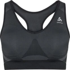 Odlo Seamless High Sport Bh Zwart Dames