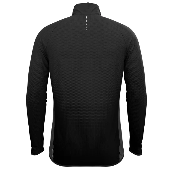 Odlo Zeroweight Pro Warm Hybrid Hardloopjack Zwart Heren 4 Odlo Zeroweight Pro Warm Hybrid Hardloopjack Zwart Heren - Afbeelding 2