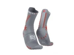 Compressport Pro Racing V4.0 Trail Hardloopsokken Grijs