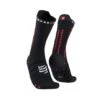 Compressport Pro Racing V4.0 Ultralight High Cut Hardloopsokken Zwart -Craft Winkel pro racing socks v4 ultralight bike black red