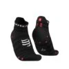 Compressport Pro Racing V4.0 Low Cut Hardloopsokken Zwart -Craft Winkel pro racing socks v4 ultralight run low black red