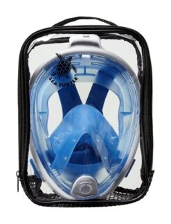 Sea Turtle Flex Full Face Snorkelmasker Wit/blauw -Craft Winkel sea turtle flex wht blue 4