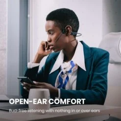 Shokz OpenComm Hoofdtelefoon Zwart -Craft Winkel shokz koptelefoon opencomm c102bk 11