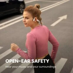 Shokz OpenMove Hoofdtelefoon Wit -Craft Winkel shokz koptelefoon openmove s661wt 12