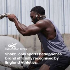 Shokz OpenRun Pro Hoofdtelefoon Beige -Craft Winkel shokz koptelefoon openrun pro s810bg 13