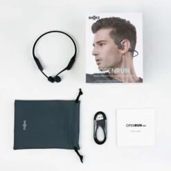 Shokz OpenRun Hoofdtelefoon Zwart -Craft Winkel shokz koptelefoon openrun s803bk 05