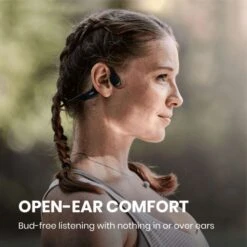 Shokz OpenRun Hoofdtelefoon Zwart -Craft Winkel shokz koptelefoon openrun s803bk 11