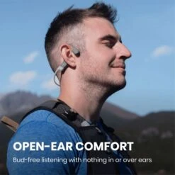 Shokz OpenRun Hoofdtelefoon Grijs -Craft Winkel shokz koptelefoon openrun s803gy 11