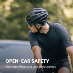 Shokz OpenRun Hoofdtelefoon Grijs -Craft Winkel shokz koptelefoon openrun s803gy 12