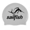 Sailfish Siliconen Swimcap Zilver -Craft Winkel silicone cap silver 001