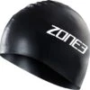 Zone3 Silicone Swim Cap Zwart -Craft Winkel silicone swim cap black