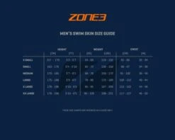 Zone3 Neopreen Kneeskin Heren -Craft Winkel sizing guides mens swimskin 001