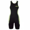 Arena ST Front Zip Mouwloos Trisuit Zwart/groen Dames