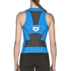 Arena ST Mouwloos Tri Top Blauw Dames -Craft Winkel st tritop w blue 1