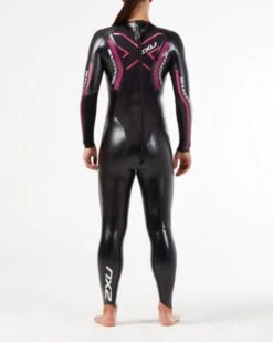 2XU P:1 Propel Lange Mouw Wetsuit Zwart/roze Dames -Craft Winkel ww4994c blk ppk 003