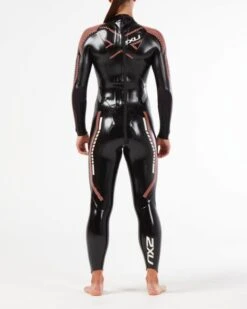 2XU Propel Pro Lange Mouw Wetsuit Zwart/rood Dames -Craft Winkel ww5125c blk nmn 003