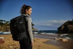 Zone3 Transition Rugzak Met Helm Compartiment Zwart -Craft Winkel zone3 triathlon tassen transition backpack eva zwart ra20tranb101 011