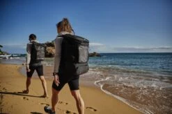 Zone3 Transition Rugzak Met Helm Compartiment Zwart -Craft Winkel zone3 triathlon tassen transition backpack eva zwart ra20tranb101 012