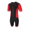 Zone3 Aquaflo Plus Korte Mouw Trisuit Zwart/rood Heren -Craft Winkel zone3 trisuits heren aquaflo plus short sleeve zwart rood ts20maqps101 002