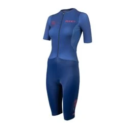 Zone3 Aeroforce X II Trisuit Korte Mouw Blauw Dames -Craft Winkel zts23wafs103 002