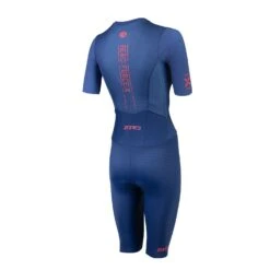 Zone3 Aeroforce X II Trisuit Korte Mouw Blauw Dames -Craft Winkel zts23wafs103 004