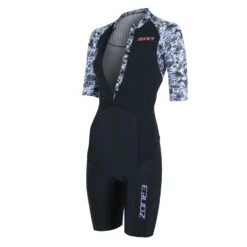 Zone3 Lava Korte Mouw Trisuit Grijs Dames -Craft Winkel zts23wlss109 002
