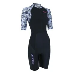 Zone3 Lava Korte Mouw Trisuit Grijs Dames -Craft Winkel zts23wlss109 004